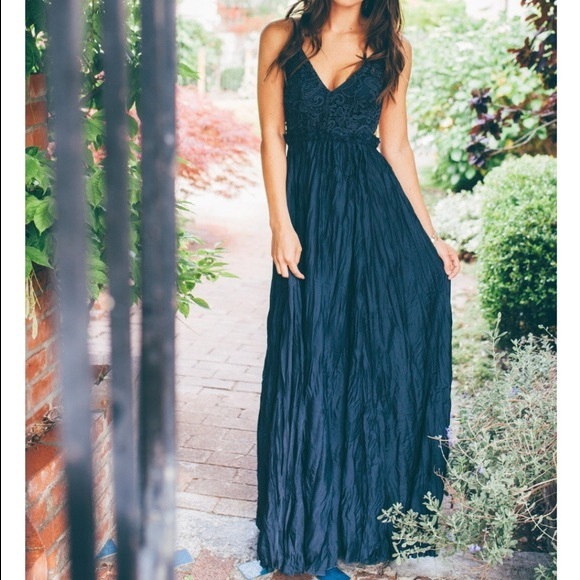 Oliviaceous Ethereal Black Lace Dress - Picture 2 of 7